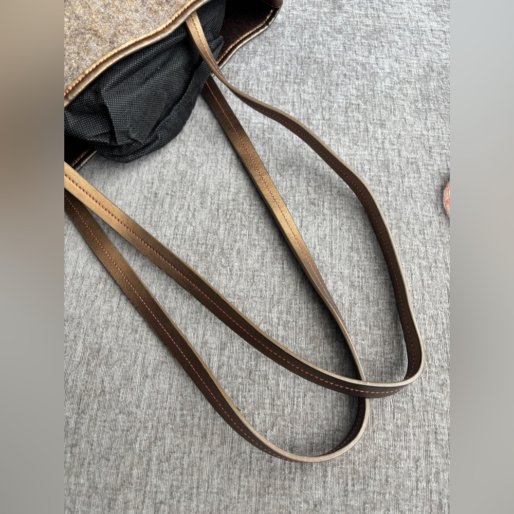 Tumi Brown Wool Computer Bag - image 10